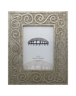 Silver Plate Photo Frame
