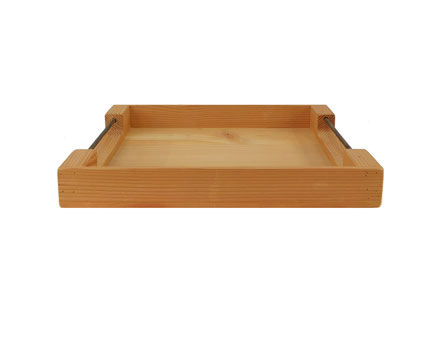 Custom Farmhouse Wooden Bathroom Tray Wooden Serving Platter