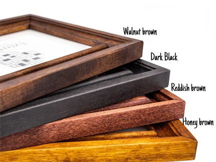 Simple Solid Wood Photo Frames: Recording the Story of Time