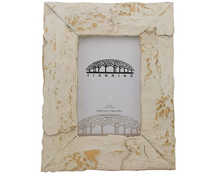 Bark Wood Photo Frame