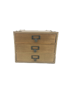 Natural Hardwood Wooden Jewelry Box
