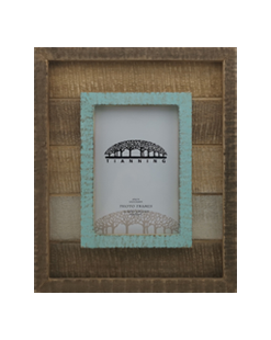 Wood Plank Design Photo Frames