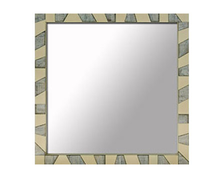 Wood Inlay Mirror