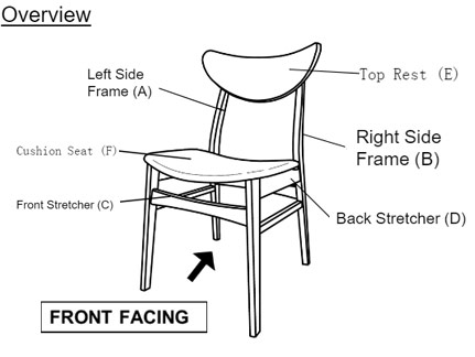 Features and Installation Steps of Solid Wooden Dining Chairs