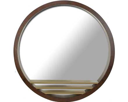 Amazon Top Wholesale Custom Hotel Round Mirror with Unique Decorative  Wooden Mirror Wall Mirror