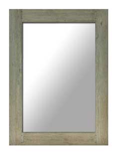 Amazon Hot Sellings Farmhouse Hotel Rectangle Reclaimed Barnwood Mirror Wall Mirror