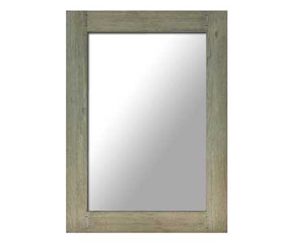 Amazon Hot Sellings Farmhouse Hotel Rectangle Reclaimed Barnwood Mirror Wall Mirror