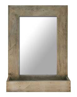 Mirror Shelf Wall Frames for Mirrors Rustic Wood Wall Mirror Wood Framed Bathroom Mirrors