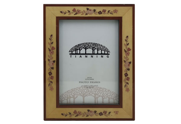 wooden photo frame wall picture