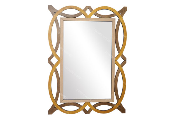 spliced wall mirror