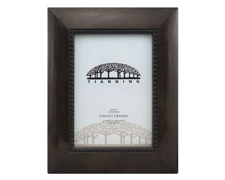 Custom Logo New Design High Quality A4 Black Wooden Frame Reclaimed Frames Wall Picture Frames