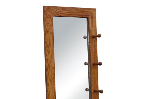 full length rustic wood mirror 2