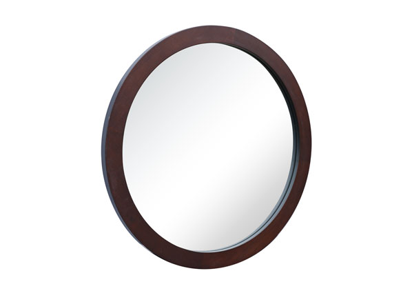 round wall mirror