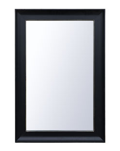 Top Style Black Wood Framed Mirror Black Luxury Design Wooden Photo Frame