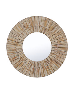 Handmade Wall Decorative Modern Wood Framed Mirror Round Mirror Wooden Frame Ikea