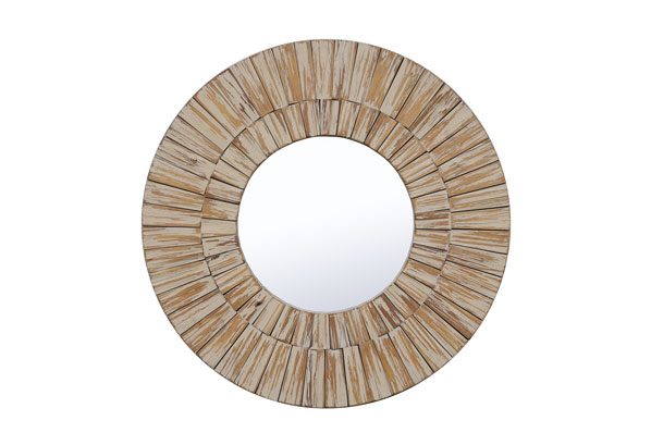 round mirror wooden frame ikea