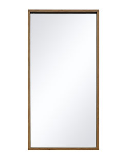 Hotel Mirror Wood Frame Mirror Solid Pine Wood Wall Mirror
