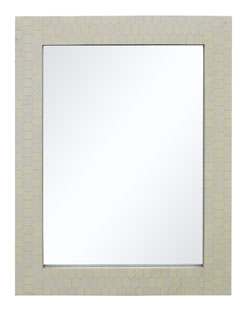 Modern Ceramic White Color Glazed Polished Tile for Wall and Floor Mirror Resin Mirror