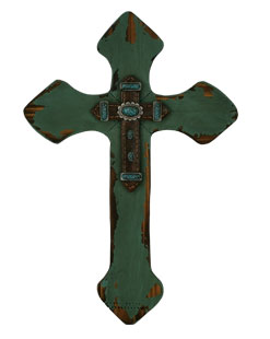 Lazada Christians Cross with  Kallaite and Metal Decor Wooden Crosses Table Centerpieces Farmhouse Wall Sign for Home Easter Party Indoor Outdoor Decorations