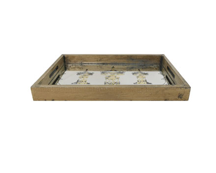 Rectangle Decorative Tray Wooden Food Trays Wooden Trays for Crafts