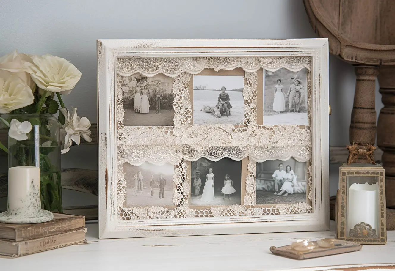 natural wood multi photo frame wholesale manufacturer