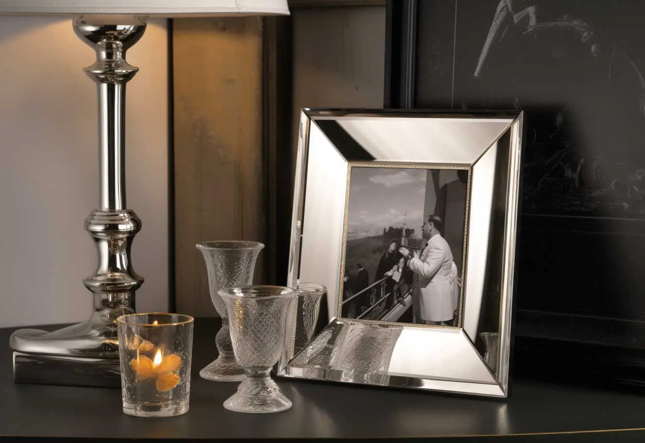 wholesale glamorous silver plate photo frame