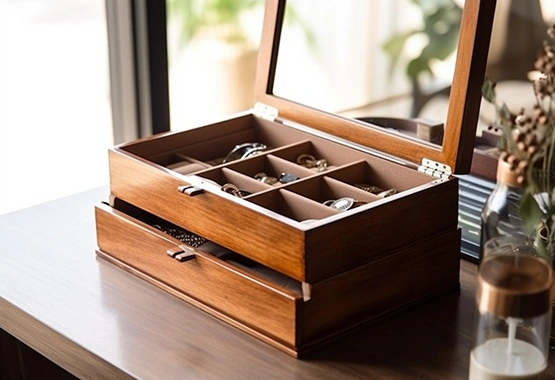 jewellery organiser wooden box supplier