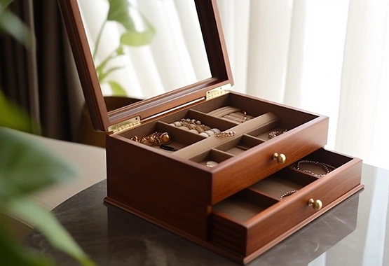 wooden jewelry trays box at good price